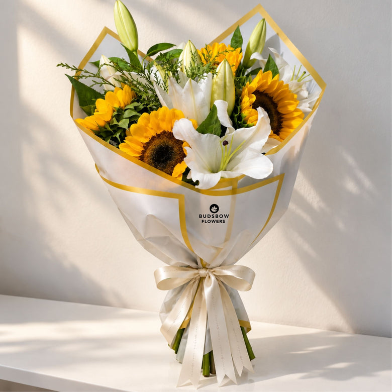 Sunlit Lily Harmony — product arrangement