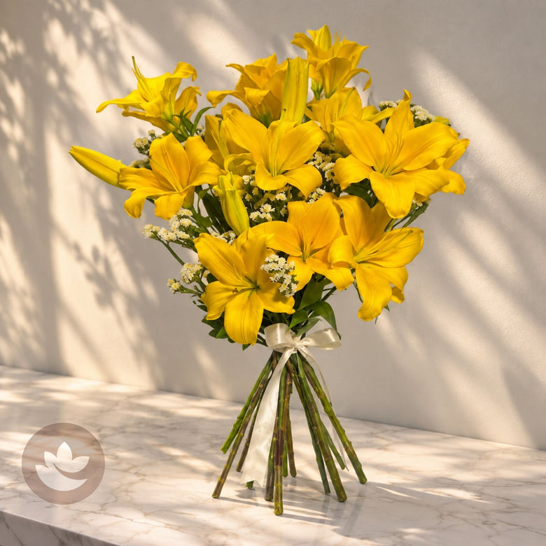 Golden Lily Radiance — product arrangement