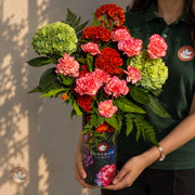 Crimson Garden Vase — additional view