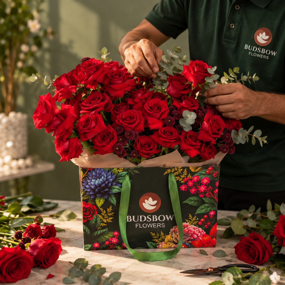 Every bouquet begins with a feeling