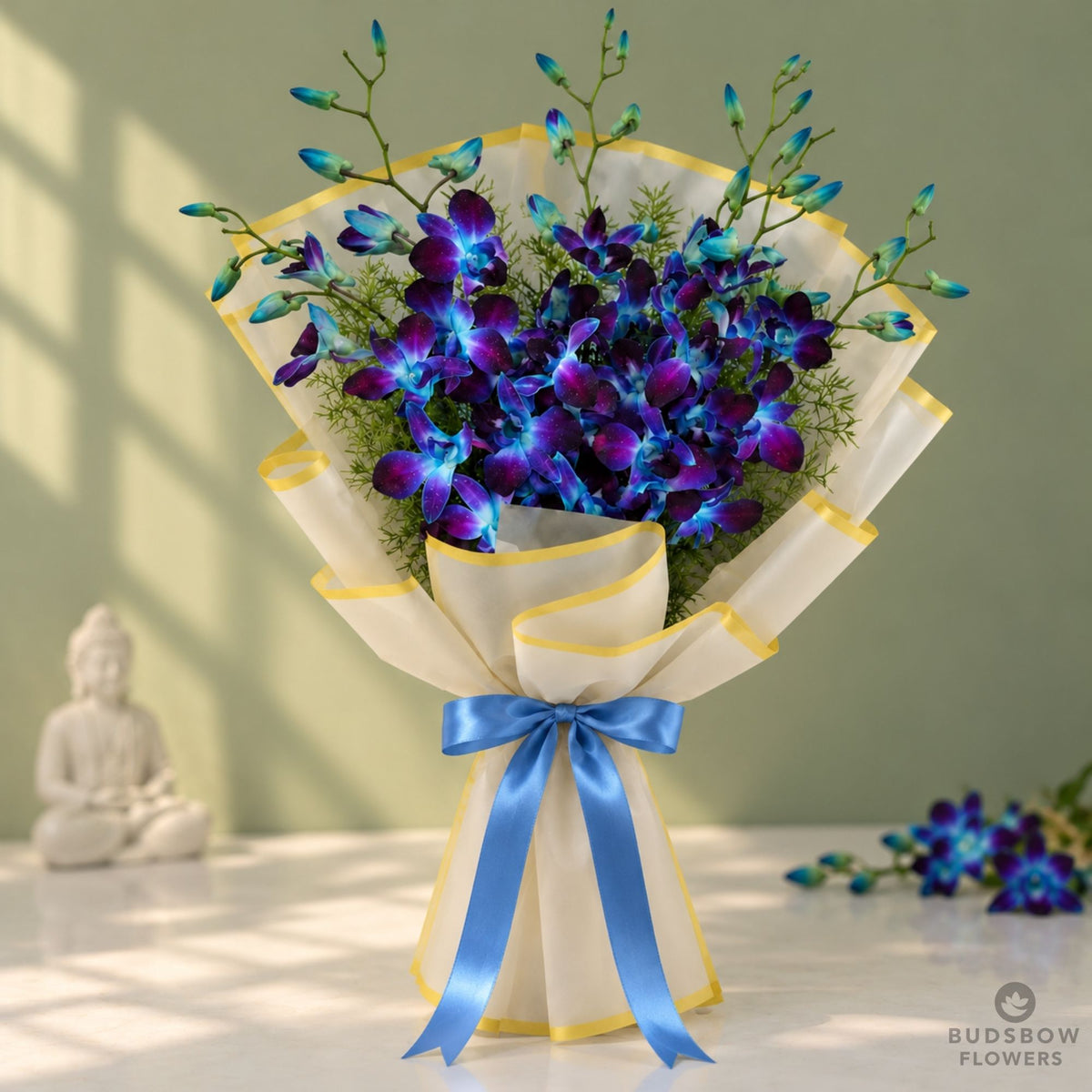Midnight Sapphire Orchid Bouquet