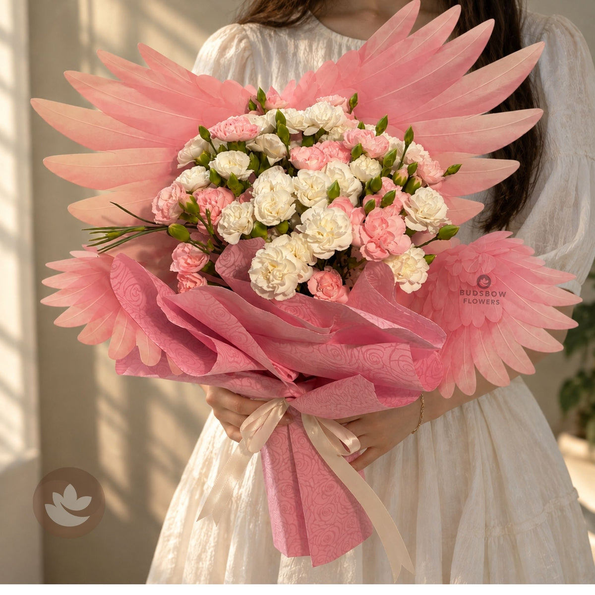 Blush Angel Carnations