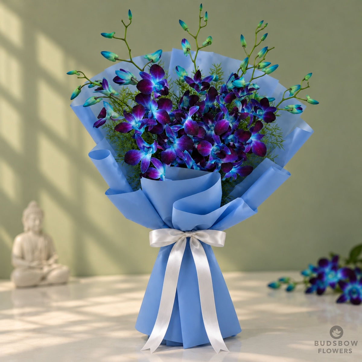 Midnight Sapphire Orchid Bouquet