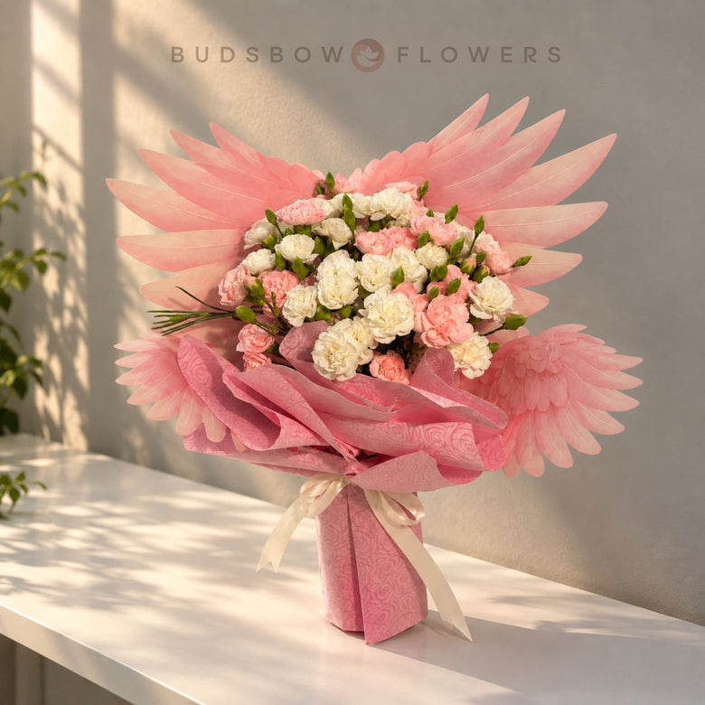 Blush Angel Carnations